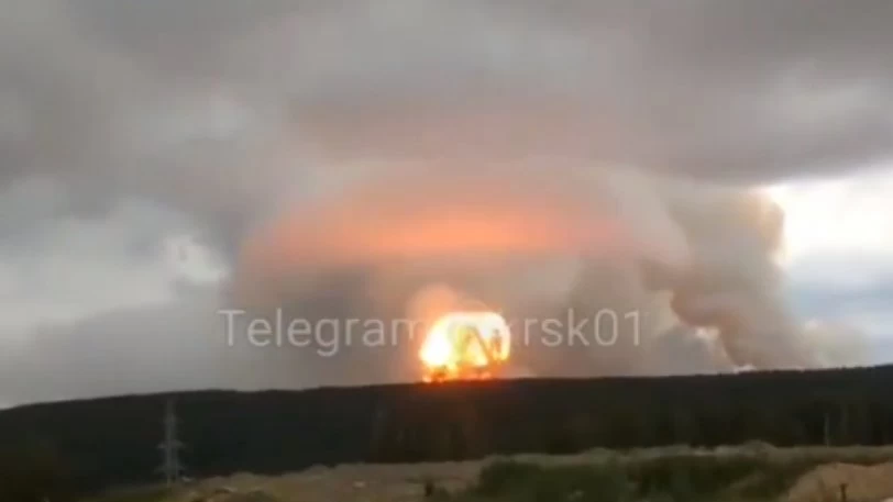 Σιβηρία: Το απίστευτο βίντεο από τη στιγμή των εκρήξεων σε αποθήκες πυρομαχικών